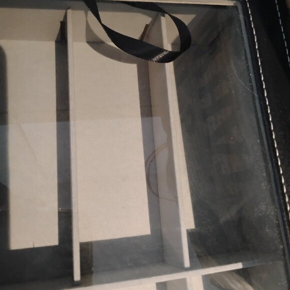 Vegan Leather Black Jewelry Organizer - Picture 5 of 6